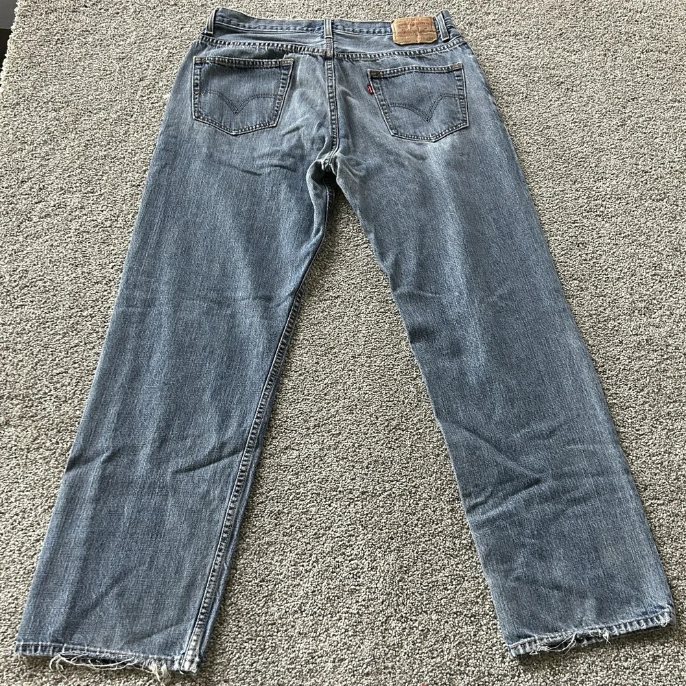Y2K Levis 559 Jeans Mens 36x34 Medium Wash Blue Denim Relaxed Straight Cotton